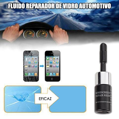 Fluido Reparador de Vidro Automotivo MagicGlass - Frete Grátis