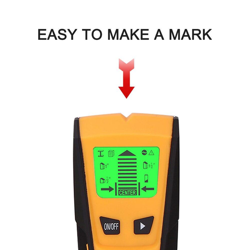 Scanner De Parede Digital Detector De Metais Madeiras E Fios