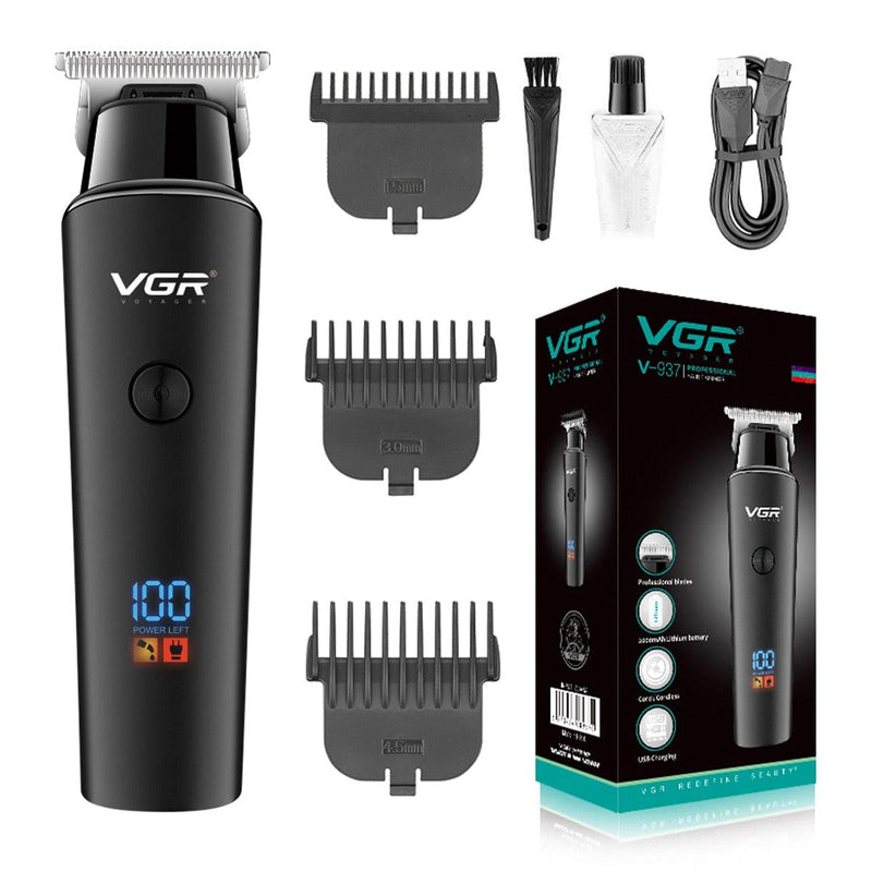 Maquininha de Fazer Barba, Cortar Cabelo e Aparar pelos Profissional Sem Fio Vgr - Loja Bitrex