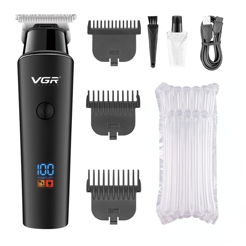 Maquininha de Fazer Barba, Cortar Cabelo e Aparar pelos Profissional Sem Fio Vgr - Loja Bitrex